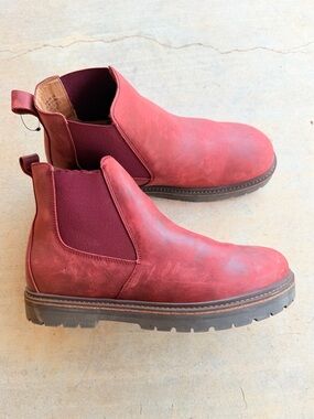 Birkenstock Boots Sz 42 100% Leather